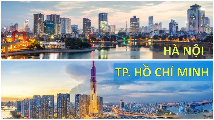 So sánh thủ đô Hà Nội vs TP. Hồ Chí Minh - Skyline 2022 !!! Thành