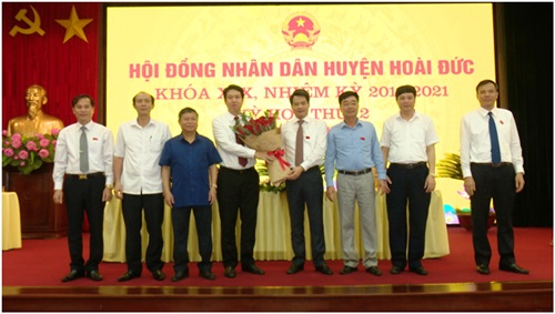 HĐND huyện Hoài Đức: Bầu ông Nguyễn Hoàng Trường làm Chủ tịch UBND